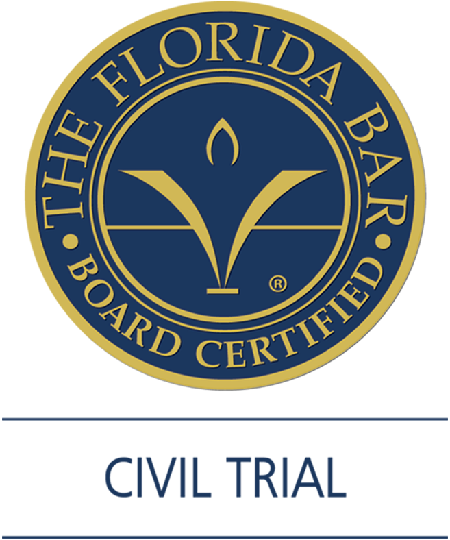 Florida Bar Board Certified in Civil Trial Law
